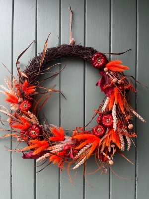Natural Harvest Wreath